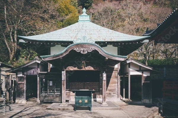Fototapeta 冬の勝尾寺