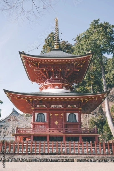 Fototapeta 冬の勝尾寺