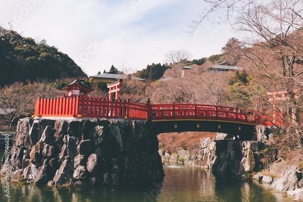 Fototapeta 冬の勝尾寺