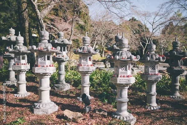 Fototapeta 冬の勝尾寺