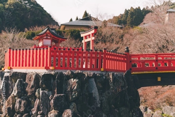 Fototapeta 冬の勝尾寺