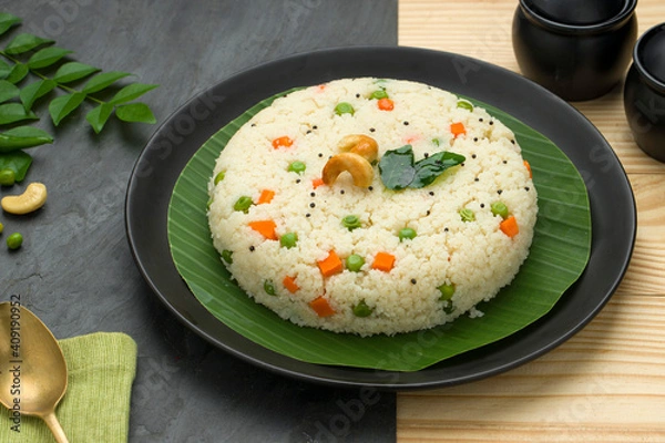 Obraz Upma  or rava upma