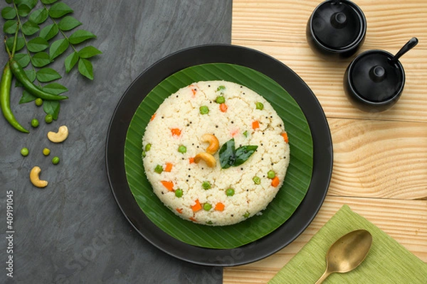 Obraz Upma  or rava upma