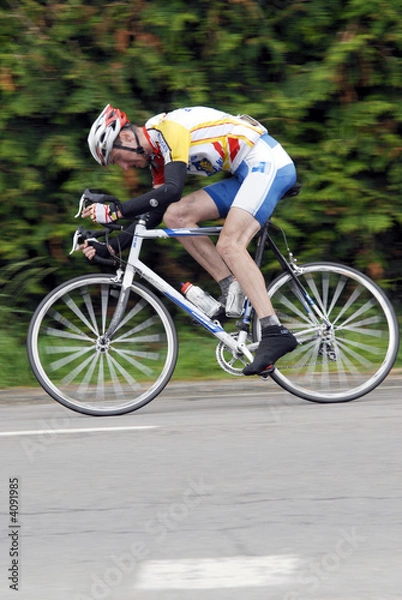 Fototapeta cycliste