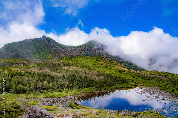 Obraz lake in the mountains