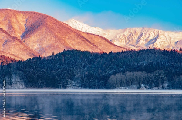 Obraz lake in the mountains