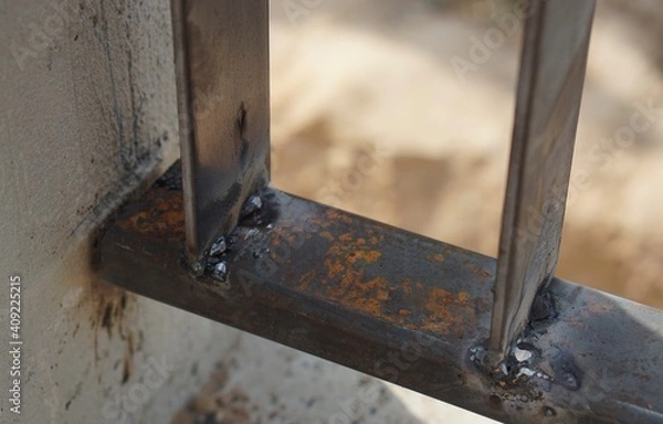 Fototapeta hammer and nail