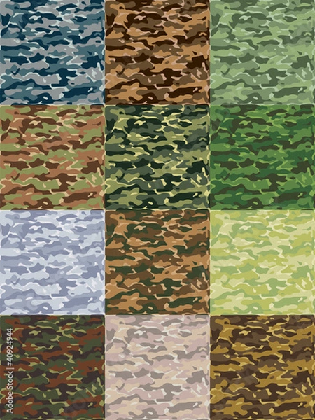 Obraz camo pattern