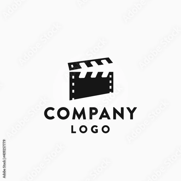 Fototapeta video camera logo