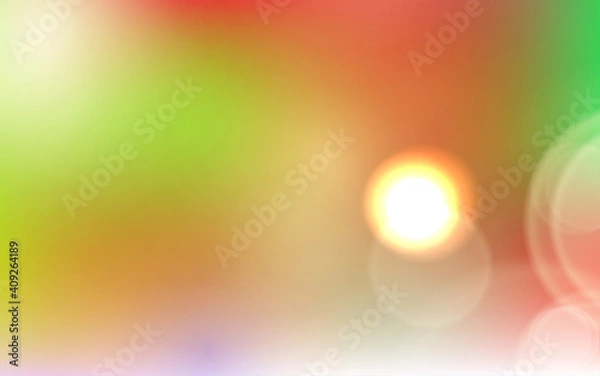 Obraz Abstract shiny blurred lights background stock illustration