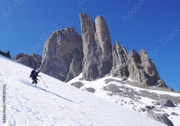 Obraz Ski à Ansabère
