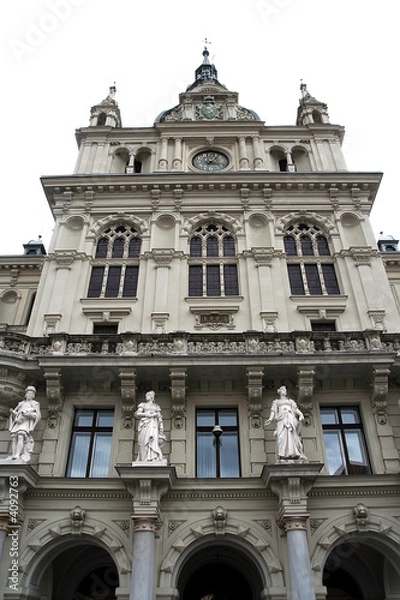 Fototapeta Rathaus (Town Hall) in Graz, Austria