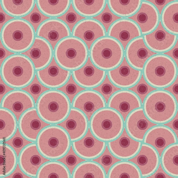 Fototapeta Abstract Geometric Pattern generative computational art illustration