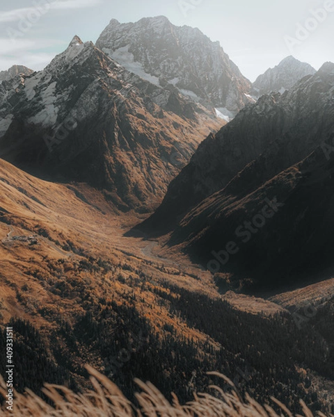 Fototapeta Mountain gorge