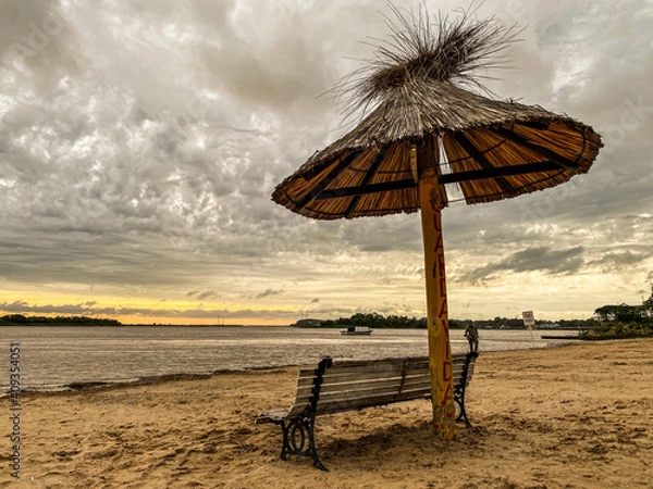 Obraz sunset at the beach