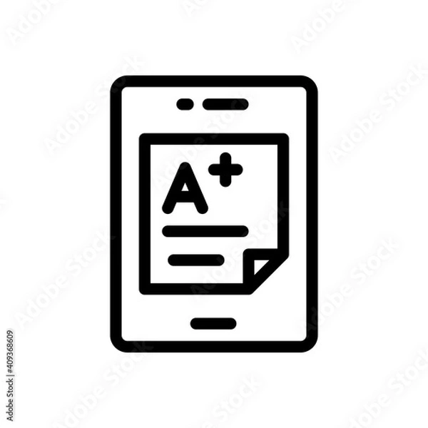 Fototapeta mobile report