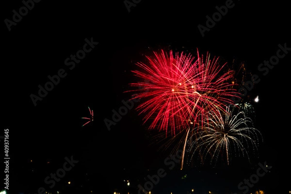 Fototapeta Fireworks in the Sky