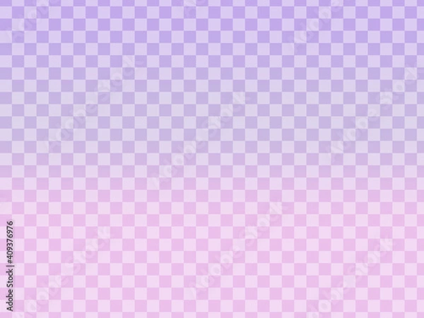 Fototapeta 薄紫からピンクのグラデーション－市松模様入り