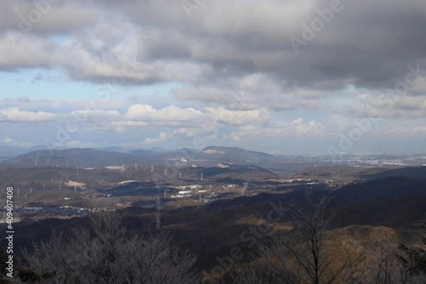Fototapeta 猿投山からの景色