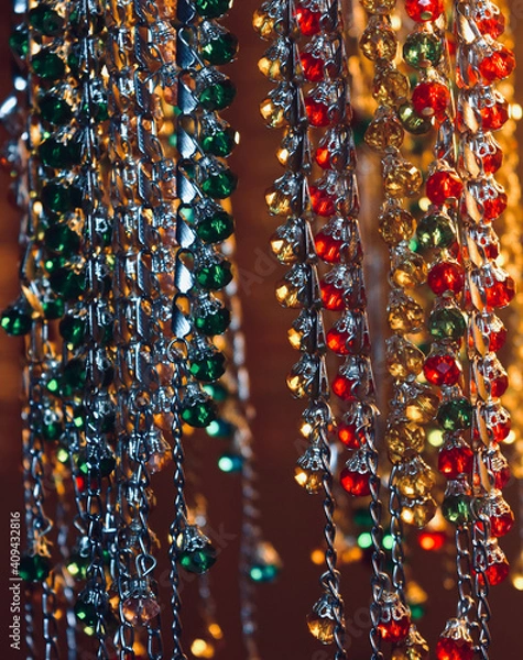 Fototapeta colorful beads