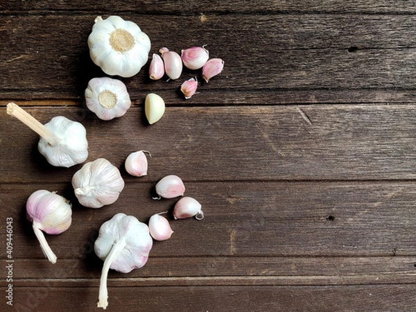 Obraz garlic and onion