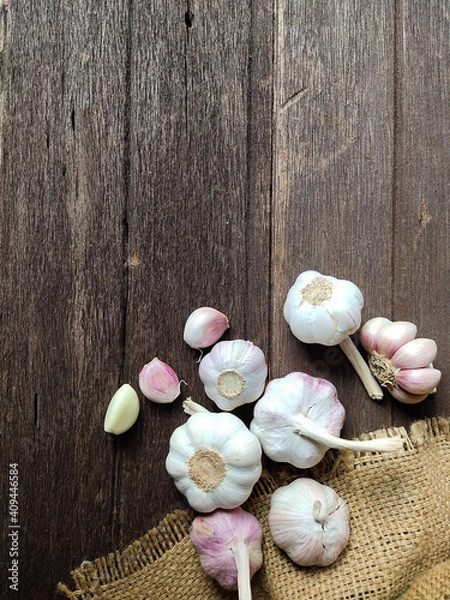 Obraz garlic and spices