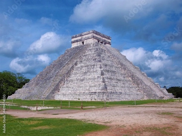 Obraz Pyramide maya de Chichen Itza dans le Yucatan