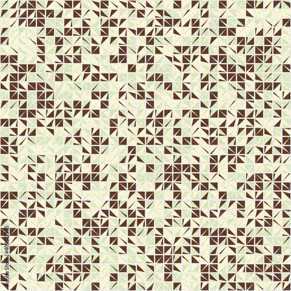 Fototapeta Abstract Geometric Pattern generative computational art illustration