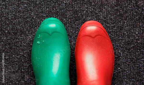 Obraz Bunte Gummistiefel
