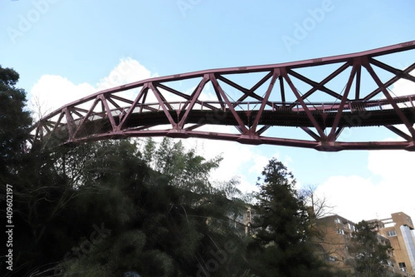 Obraz 山中温泉 あやとりはし