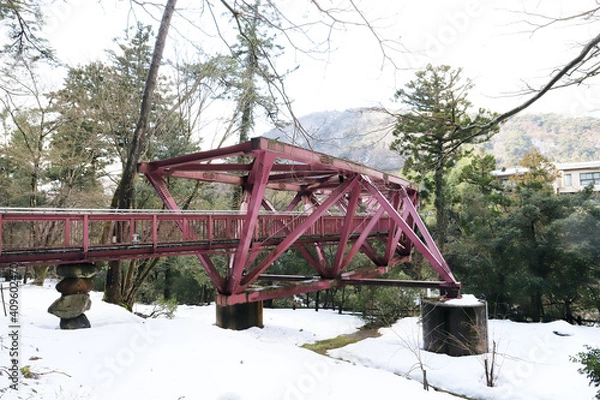 Obraz 山中温泉 あやとりはし