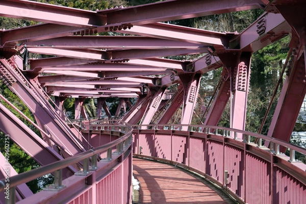 Obraz 山中温泉 あやとりはし