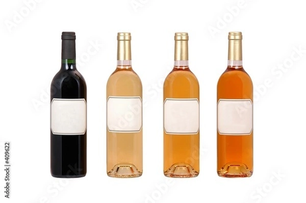Obraz bottles of wine