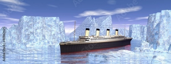 Fototapeta Titanic boat