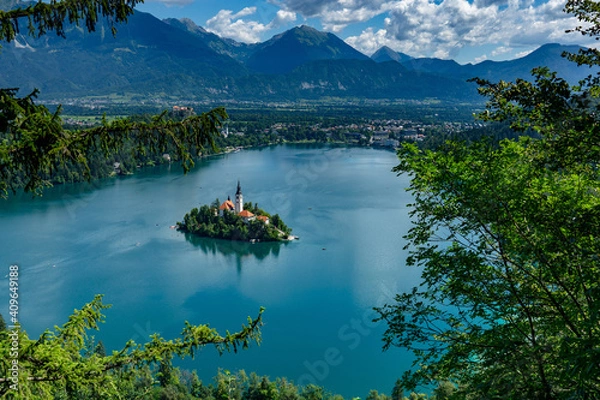 Obraz Lake Bled in Slovenia