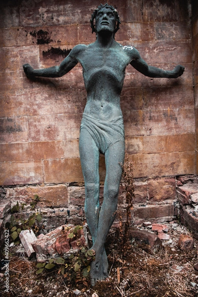 Obraz Christ uncrucified statue