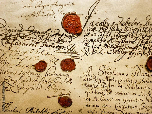 Fototapeta Ancient Manuscript