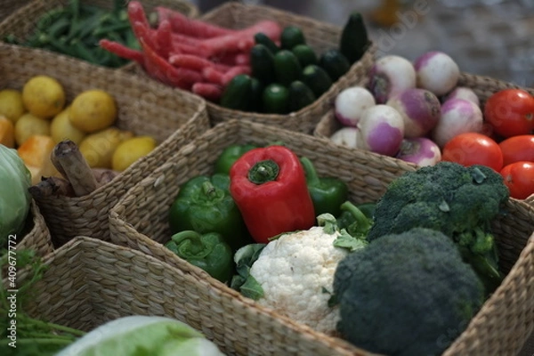 Obraz fruits and vegetables