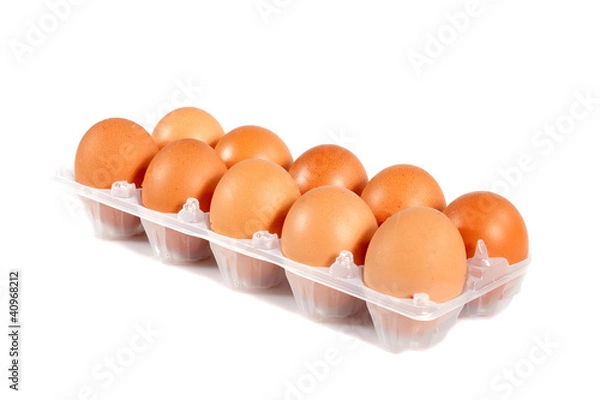 Fototapeta Brown eggs