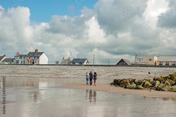 Fototapeta beach in the morning