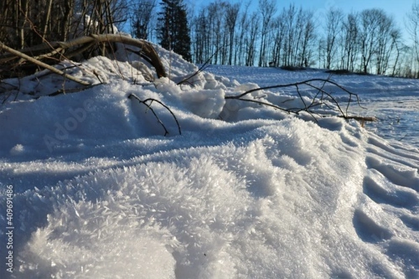 Obraz Furry snow in Norway