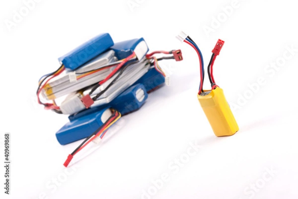 Fototapeta Batterie Lithium Polymère