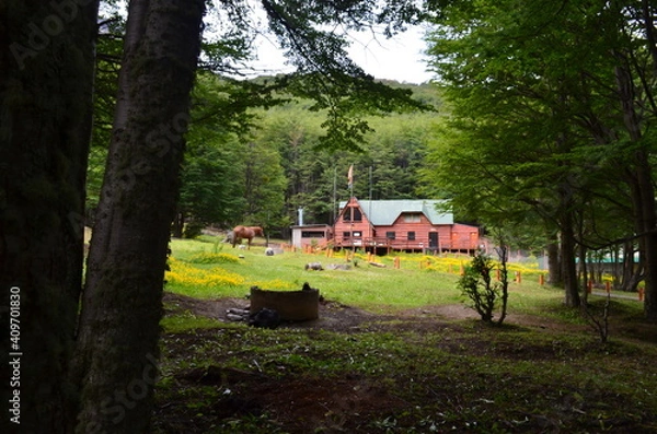 Obraz Patagonian ranch