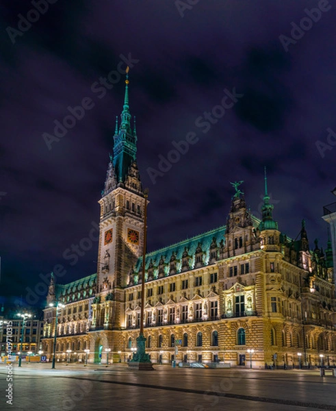 Obraz Rathaus Hamburg