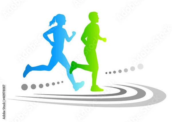 Fototapeta Laufsport - 6