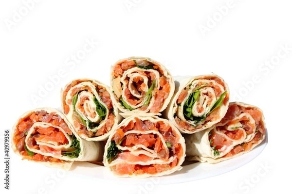 Obraz lavash rolls
