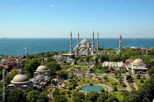 Obraz Niebieski meczet Stambuł-Sultanahmet