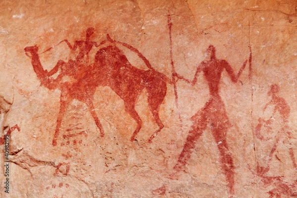 Obraz Rock obrazy Tassili N'ajjer, Algieria