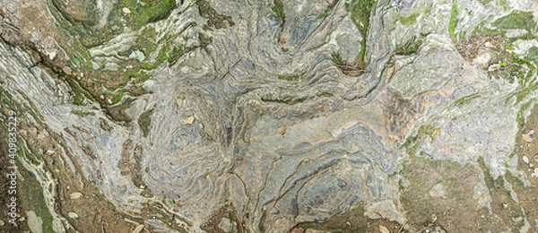 Obraz The surface layer of rock