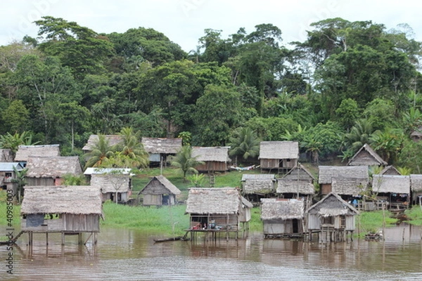 Fototapeta Flouting domów
